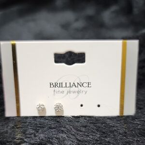 10K Gold Filled Crystal Ball Studs